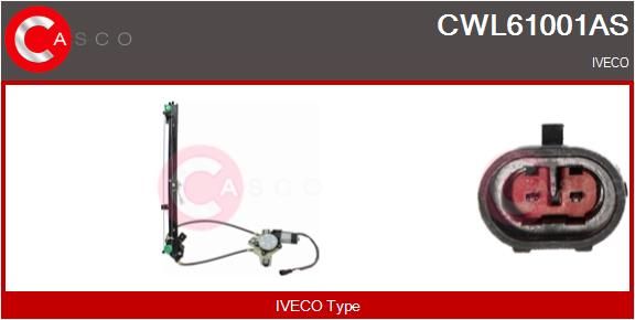 Zvedací zařízení oken CWL61001AS