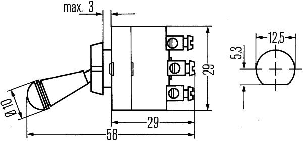 Перемикач, Hella 6FG002312-001