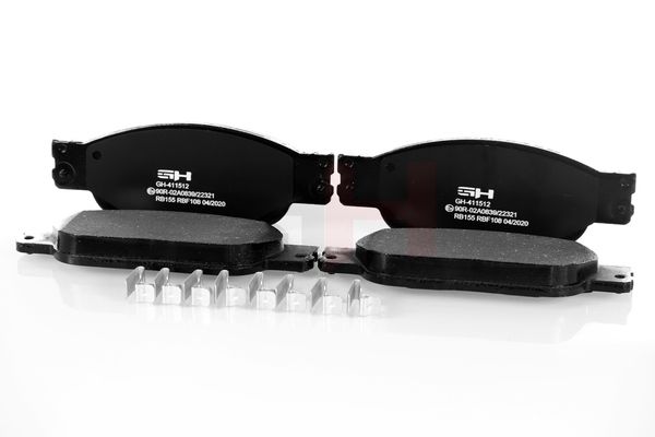 Piduriklotsi komplekt, ketaspidur, GH GH-411512