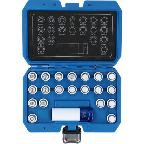 Tööriistade komplekt, veljelukk, KS TOOLS BT691230