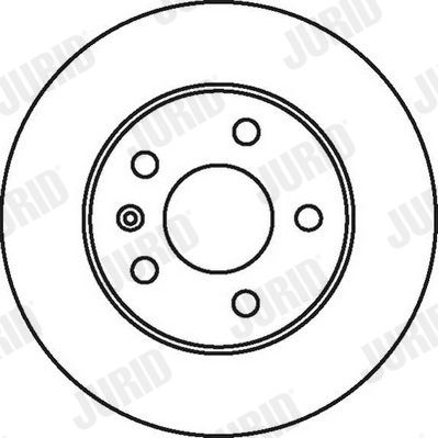 JURID 562072JC Brake Disc