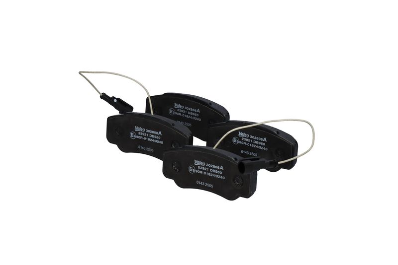 Sada brzdových destiček, kotoučová brzda 302806A