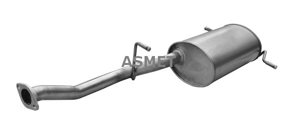 ASMET 17.006 Rear Muffler