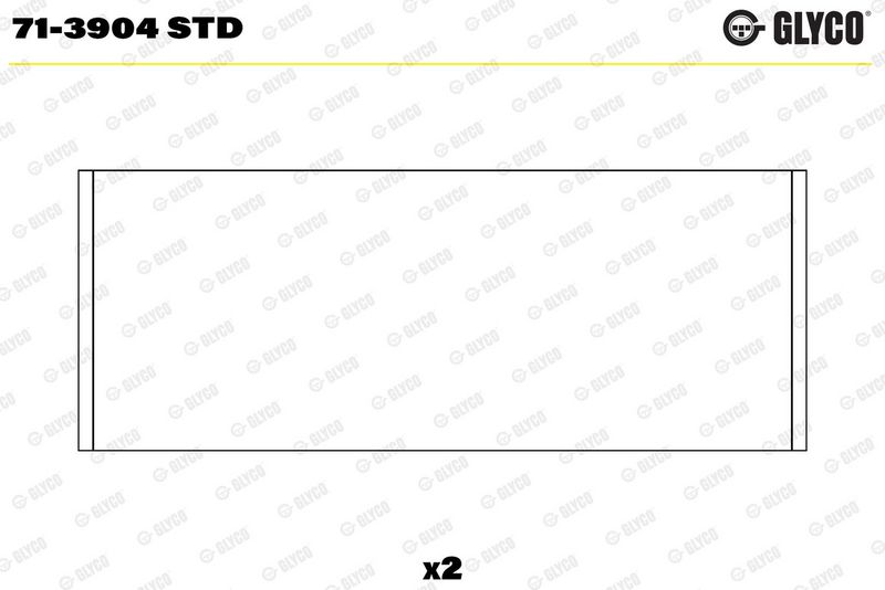 Coussinet+bielle GLYCO 71-3904 STD