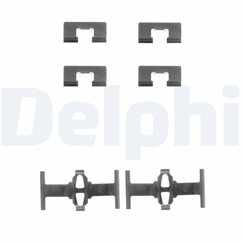 DELPHI tartozékkészlet, tárcsafékbetét LX0197