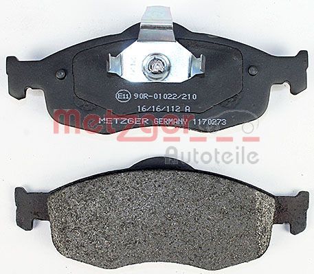 METZGER 1170273 Brake Pad Set, disc brake