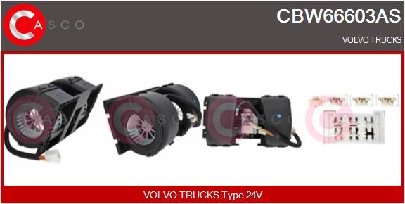 vnitřní ventilátor CBW66603AS