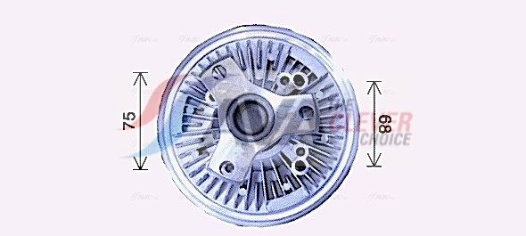 Spojka, větrák chladiče IVC109