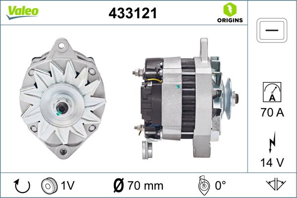 VALEO Dynamo / Alternator 433121