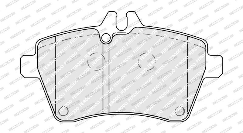 FERODO Plaquettes de frein à disque FDB1593