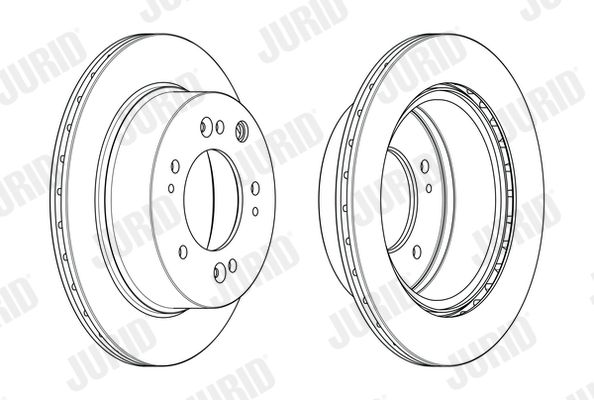 Гальмівний диск, Jurid 562773JC