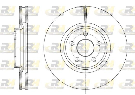 Гальмівний диск, Roadhouse 61602.10