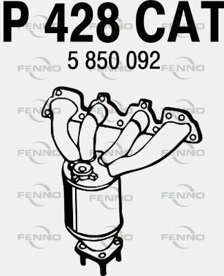 FENNO katalizátor P428CAT