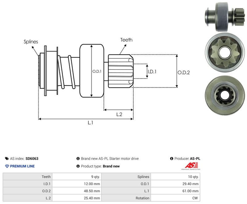 Vabajooks, starter, AS-PL SD6063