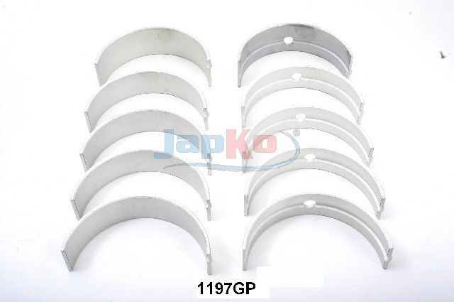 JAPKO 61197GP Crankshaft Bearing Shell Set