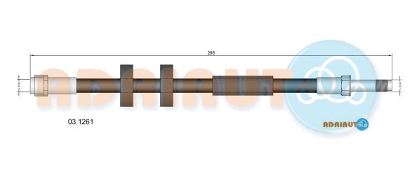 Гальмівний шланг, Adriauto 03.1261