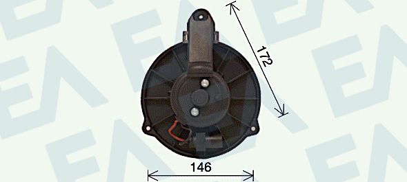 Motor eléctrico, ventilador habitáculo
