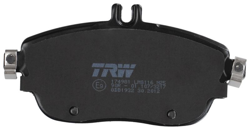 TRW GDB1932 Комплект гальмівних накладок, дискове гальмо