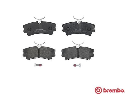 BREMBO P 72 001 Brake Pad Set, disc brake