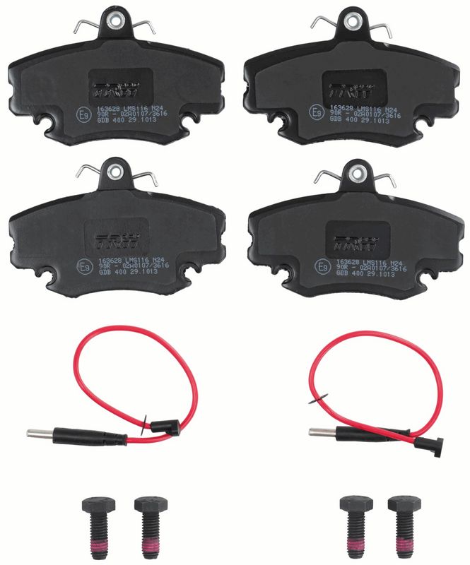 TRW GDB400 Brake Pad Set, disc brake