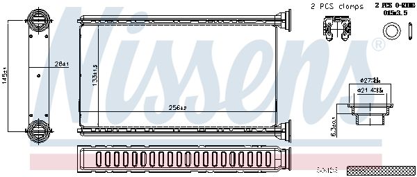 Varmeveksler, kabinevarme