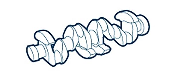 Колінчатий вал, Oe Germany 010300651000