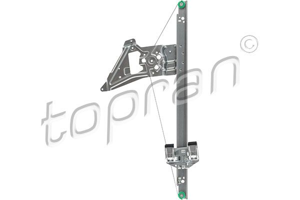 TOPRAN 114669 Lango pakėlimo mechanizmas