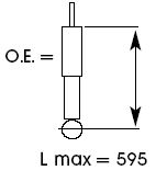 Амортизатор, Kyb 343313