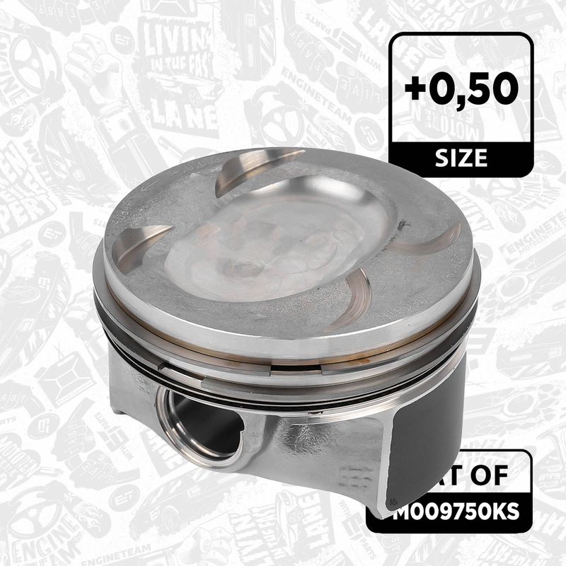 Product Image - Zuigerset - PM009750KS - ET ENGINETEAM