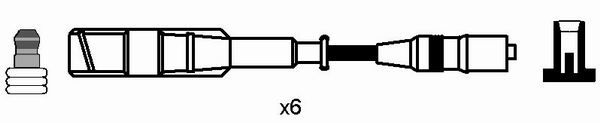 NGK 0942 Ignition Cable Kit