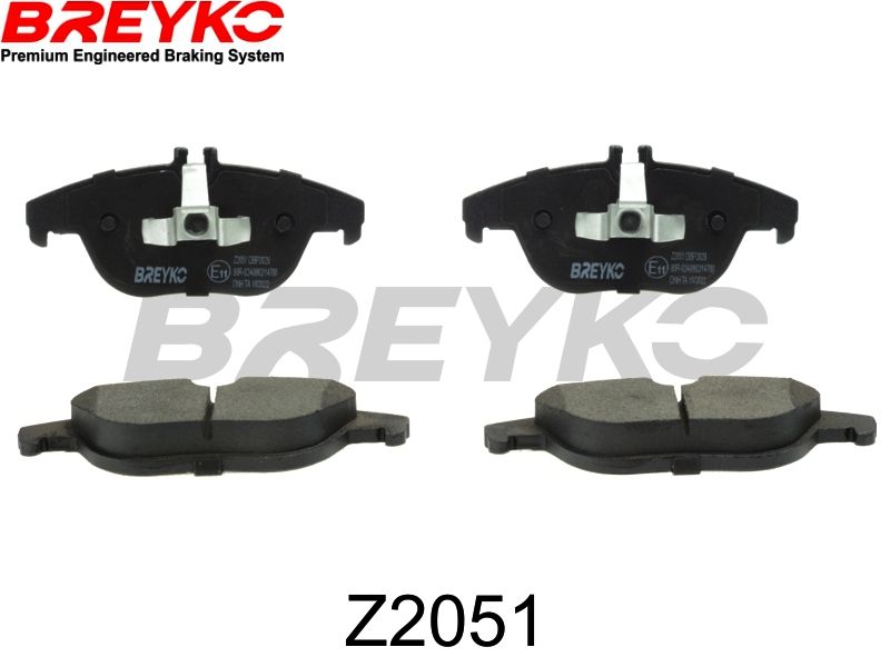 DAVID VASCO Z2051 Brake Pad Set, disc brake