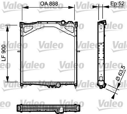 Ψυγείο, ψύξη κινητήρα  NEW ORIGINAL PART