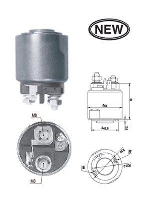 Магнітний перемикач, стартер, Magneti Marelli 940113050546