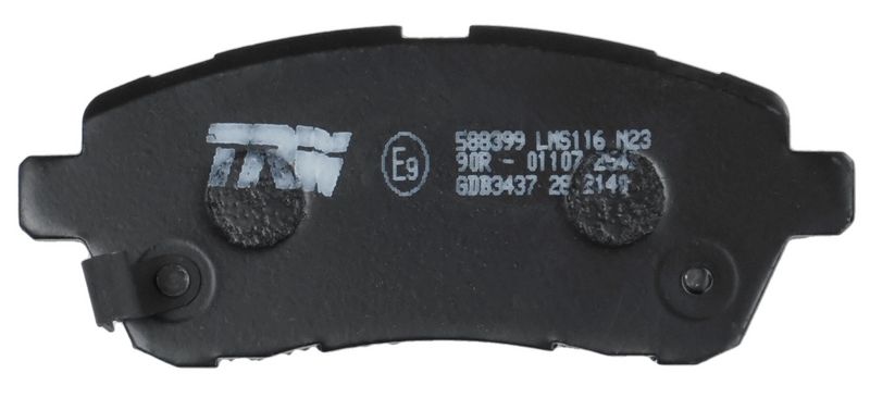 TRW GDB3437 Brake Pad Set, disc brake