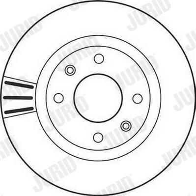 Brzdový kotouč 562128JC