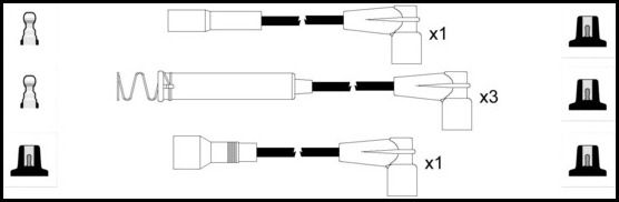 Juego de cables de encendido