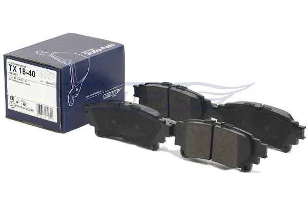 TOMEX Brakes TX 18-40 Brake Pad Set, disc brake