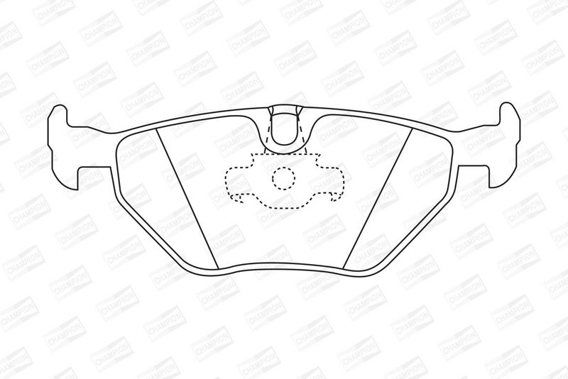 CHAMPION Plaquettes de frein à disque 571936CH