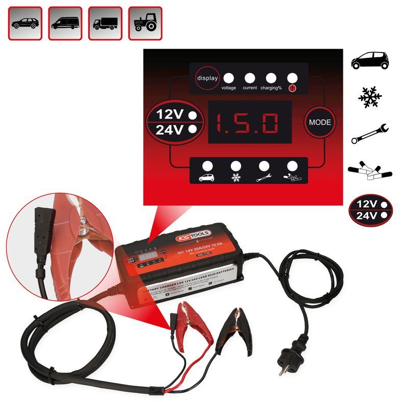 12V + 24V Smartcharger