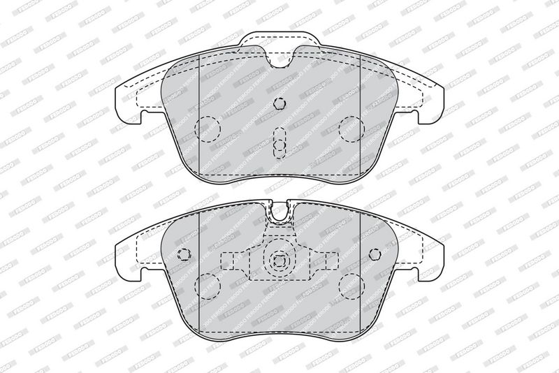 FERODO Plaquettes de frein à disque FDB4498