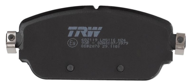 TRW GDB2070 Brake Pad Set, disc brake