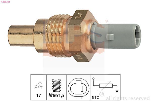 Sensor, temperatura del refrigerante