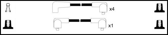Juego de cables de encendido