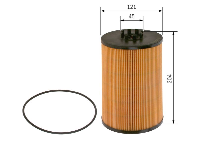 BOSCH F 026 407 252 Oil Filter