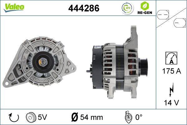 VALEO Dynamo / Alternator 444286