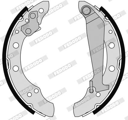 FERODO FSB4182 Brake Shoe Set
