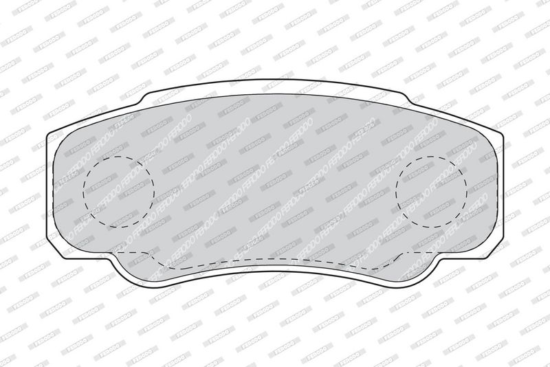 FERODO Plaquettes de frein à disque FVR1480