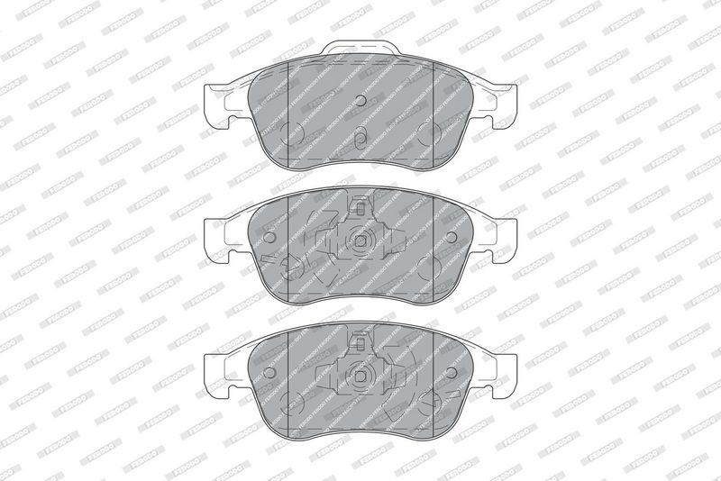 FERODO Plaquettes de frein à disque FDB4180