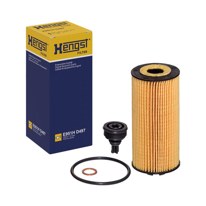 HENGST FILTER E951H D497 Oil Filter