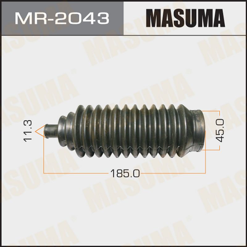 Гофрований кожух, механізм рульового керування